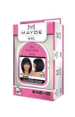 Melanie By Mayde Beauty Wig -Fashion Wig Store melanie mayde beauty synthetic bob wig onebeautyworld 2