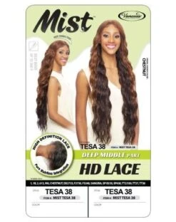 Mist Tesa 38 Synthetic Hair HD Lace Front Wig By Vanessa -Fashion Wig Store mist tesa 38 synthetic hair hd lace front wig vanessa onebeautyworld3