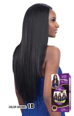 NUMBER 201 Synthetic Freedom Lace Part Wig Model Model 4 NUMBER 201 Synthetic Freedom Lace Part Wig Model Model - Image 2
