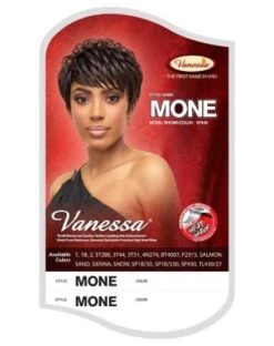MONE Synthetic Hair Full Wig Fashion Wigs Vanessa 10 MONE Synthetic Hair Full Wig Fashion Wigs Vanessa -Fashion Wig Store mone synthetic hair full wig fashion wigs vanessa obw3 1