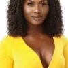 HH- Malaysian Curly 14" By Outre My Tresses Human Hair U Part Leave Out Wig -Fashion Wig Store mytresses gold label leave out wig malaysian curly 14 natural brown onebeautyworld 2 1