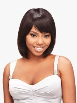 Natural Bob 12 Inch Virgin Remi HH Brazilian Full Wig - Beauty Elements