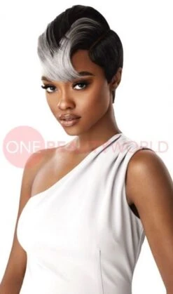 ANYA Outre Human Hair Lace Front Wig Premium Duby Diamond