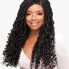 Passion Curl Tip 26 Inch Premium Realistic Fiber Custom Lace Front Wig - Beauty Elements -Fashion Wig Store passion curl tip 26 onebeautyworld 1