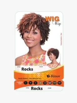 Rocks Premium Realistic Fiber Full Wig Bijoux - Beauty Elements -Fashion Wig Store pixie premium realistic fiber full wig obw.3