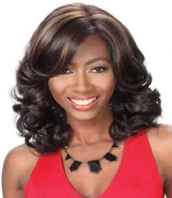 PM-FP Faith Human Hair Blend HD Lace Front Wig By Zury Sis