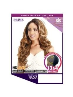 PM-FP Lace Nadia 13X4 Human Hair Blend HD Lace Wig By Zury -Fashion Wig Store pm fp lace nadia 13 4 human hair blend hd lace wig zury sis obw.2