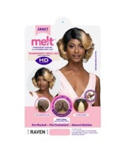 Raven HD Melt Extended Part Lace Front Wig Janet Collection -Fashion Wig Store raven hd melt extended part lace front wig janet collection obw2 1