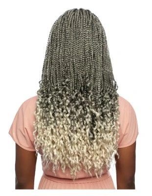 Crimps Ends Braid 22 Inspire Braid HD Lace Part Wig Mane Concept 4 Crimps Ends Braid 22 Inspire Braid HD Lace Part Wig Mane Concept - Image 2