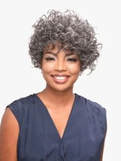 Selena Destiny Premium Realistic Fiber HD Transparent Green Full Wig - Beauty Elements