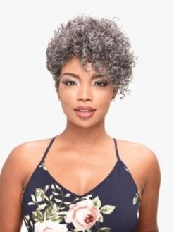 Skyla Destiny Premium Realistic Fiber HD Transparent Green Full Wig - Beauty Elements