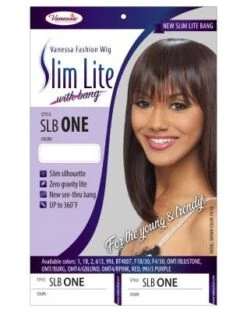 SLB One Synthetic Hair Full Wig Slim LIte By Vanessa -Fashion Wig Store slb one synthetic hair full wig slim lite vanessa obw2