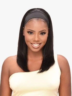 Sleek Layer 18 Inch Virgin Remi HH Brazilian HeadBand Full Wig - Beauty Elements 3 Sleek Layer 18 Inch Virgin Remi HH Brazilian HeadBand Full Wig - Beauty Elements
