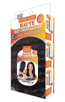 St 18 13x3 100 Human Hair Haute Hd Lace Front Wig By Model Model 5 St 18 13x3 100 Human Hair Haute Hd Lace Front Wig By Model Model - Image 3