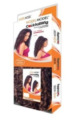 Super Mingo Wet N Wavy Drawstring Cocktail Wig - Model Model 7 Super Mingo Wet N Wavy Drawstring Cocktail Wig - Model Model -Fashion Wig Store super mingo wet wavy drawstring cocktail wig model model obw2
