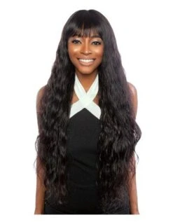 11A NATURAL WAVE FULL BANG FULL WIG 32 INCH TRILL MANE CONCEPT
