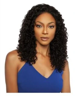 TRMP606 Water Wave 20 11A HD PRE-PLUCKED HAIRLINE LACE FRONT WIG Mane Concept