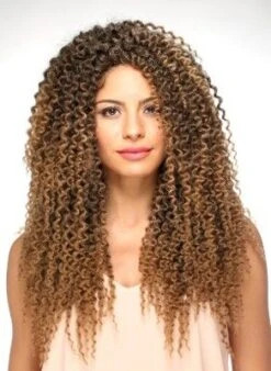 VH-5 IT Tress Human Hair Blended Lace Front Wig