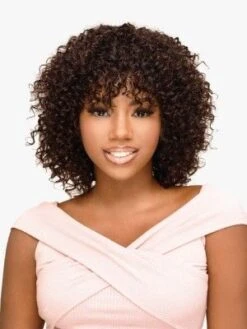 Water 12 Inch Virgin Remi HH Brazilian Full Wig - Beauty Elements