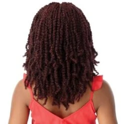 Wavy Bomb Twist 18" Outre X-Pression Twisted Up Lace Front Braid Wig -Fashion Wig Store wavy bomb twist twistedup lacefront braid wig onebeautyworld back 2 1