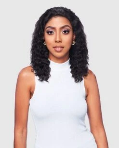 THH WETGAVI 100% Brazillian Human Hair Lace Front Wig By Vanessa