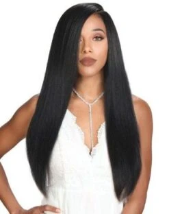 BYD MP-LACE H KITTY By Zury Sis Remi Fiber Full Circle Hand-tied Lace Front Wig